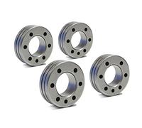Lot de 4 Galets TWIN Type C - Fil Fourré Acier Ø 1.6/2.4