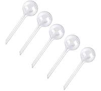 Lot de 4 globes d'arrosage automatiques transparents pour plantes d'intérieur et de vacances