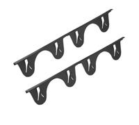 Lot de 4 grilles de protection en acier inoxydable pour four | Protège-fissures réglables de 35 à 70 cm pour bureau, zone de cuisson, préparation des aliments, comptoir à domicile, cuisine