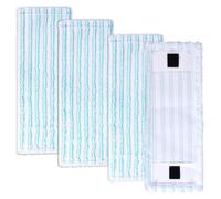 lot de 4 housses de nettoyage en microfibre pour Leifheit Clean Twist M Ergo 2.0 - housse de rechange pour tous les sols