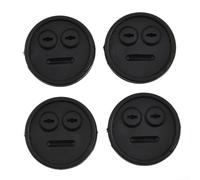 Lot de 4 œillets de sonde de thermomètre en silicone pour barbecue, port résistant à la chaleur, compatible avec Weber 85037 Smokey Mountain 35,6 cm, 45,7 cm, 55,9 cm