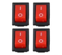 Lot de 4 interrupteurs d'arrêt compatibles avec les débroussailleuses Stihl-BG55 BG65 BG85 FS55 FS46 FS45 BT45, numéro de pièce de rechange 4229 430 0203