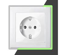 Lot de 4 interrupteurs SOIXX phosphorescents Merten System