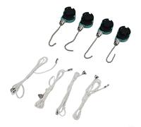 Lot de 4 interrupteurs ZE-268S6 pour ventilateur de plafond avec chaîne de traction à 3 ou 4 fils pour Hunter for Harbor Breeze pour les fans de Hampton Bay
