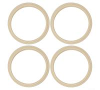 Lot de 4 joints d'abat-jour pour Pentair 79108500 et 79108600, compatibles avec et fixations, bague d'étanchéité en caoutchouc de 10,7 cm, pièce de rechange durable pour lampe de piscine