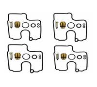 Lot de 4 joints de réparation de carburateur pour GSXR750 96-97 | Lot de 4 kits de réparation de carburateur de moto, joints de soupape, aiguilles pour GSX-R750 96-97 SRAD Intruder VL1500