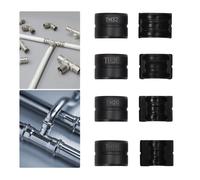 Lot de 4 mâchoires de sertissage TH 16 mm, 20 mm, 26 mm, 32 mm pour pince à sertir en acier Cr45
