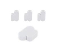 - Lot de 4 minis détecteurs d'ouVerture de porte - IP20 - 50m - Blanc - DiO
