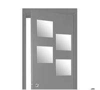 Miroirs Carrés Adhésifs x4 30 x 30 c