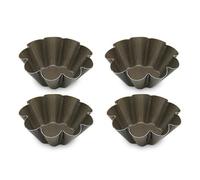 Lot de 4 Moules à briochettes individuels 6 cm Gobel