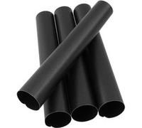 Zenker Moules à gâteau en tube 7726 – Lot de 4, acier inoxydable, Noir 13 x 2,5 cm