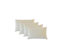 - Lot de 4 oreillers 30x50 cm FLOCONS - Mémoire de forme