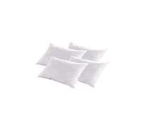 Bellecour - Lot de 4 oreillers alaska - fibres creuses polyester - mi-ferme - 50 x 70 cm Blanc G