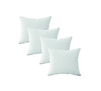 Lot de 4 oreillers, coussins de garnissage - 50 x 50 cm - Blanc - Vivezen