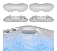 Lot de 4 oreillers repose-tête pour jacuzzi 77444 pour spas à source chaude | Oreiller de nuque pour Hot Spot Relay Rhythm SX Tempo TX Spas 2015-2019, coussin d'appui-tête pour Watkins Hot Spring