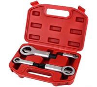 Lot de 4 outils de séparation d'écrou en acier au carbone avec dimensions ergonomiques de 80 mm et 150 mm pour applications de 9 mm, 13 mm, 17 mm, 22 mm, 27 mm