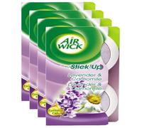 Lot de 4 Packs 2 Desodorisants Maison Continu Stick Up Lavande et Camomille