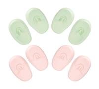 Lot de 4 Paires Protège-oreilles en Silicone, pour Teinture Capillaire | Résiste à Chaleur, Empêche les Colorants de Pénétrer, Usage Maison, pour Soins Huile, Permanente
