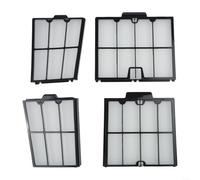 Lot de 4 panneaux filtrants de rechange ultra-fins pour nettoyeur de piscine Dolphin Active 20, Active 30, pour M600, cartouches plissées lavables pour piéger la saleté fine et le sable pour feuilles