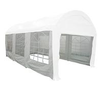 Lot de 4 Panneaux latéraux Blancs pour pavillon Event 3 x 6 m, Housse en polyéthylène, 140 g/m², Blanc