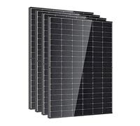Lot de 4 panneaux solaires DMEGC 450Wc | Bifacial Bi-verre | Transparent | Haute Performance | Rendement Élevé | Garantie Longue Durée | Pour installation photovoltaïque