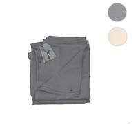 lot de 4 parois latérales pour pergola Cadiz, paroi latérale de rechange pour pavillon 4x3m, polyester ~ gris