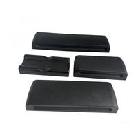Lot de 4 patins de ponçage incurvés réglables en polyuréthane avec tige souple pour carrosserie de voiture, concaves convexes pour polissage de surface, outils à main pour mastic de voiture et papier