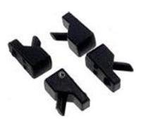 Lot de 4 patins en caoutchouc grille plaque de cuisson 484000000840 laden,, ignis, ikea whirlpool, bauknecht