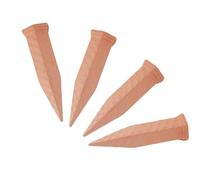 Lot de 4 pics d'auto-irrigation - Arrosage automatique d'argile - Humidité continue - Pour l'intérieur et l'extérieur - Pour pelouse, cour, jardin, vacances et