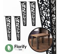 Lot de 4 Pieds de Meuble Florify 40cm pour Commode Monstera Deliciosa