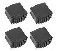 Lot de 4 pieds en caoutchouc pour échelles en aluminium, échelles en bois et échelles multi-positions