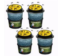 Lot de 4 pièges à moustique avec seau
