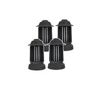 Lot de 4 pièges à moustique d'extérieur auto-nettoyant EZIlight® Mosquito Garden MG 10 Black