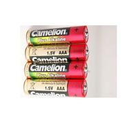 Lot de 4 Piles AAA Alcaline Camelion 1.5V 1300mAh