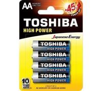 TOSHIBA LR6GCP BP-4 Pile DOMÃ‰STIQUE BATERÍA d'un Usage AA ALCALINE Pack 4