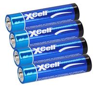 Lot de 4 piles alcalines AAA Micro XCell LR03 idéales pour l'alimentation des appareils du quotidien (4)