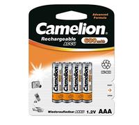 Lot de 4 Piles Micro Ni-MH 600 mA 1,2 V