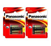 Lot de 4 Piles Photo Power 2CR5 Lithium battery 6V 2 CR 5