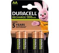 Duracell Batterie rechargeable LR06 1300 mAh (4) Hybrides nickel-métal (NiMH)