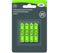 Lot de 4 Piles Rechargeables Ni-MH AAA 600mAh 1.2V
