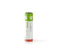 Lot de 4 Piles Rechargeables NiMH AA 1.2V DC 1300mAh Pré-rechargées