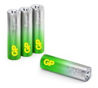 Lot de 4 Piles Super alcalines AA 1,5 V, idéales pour alimenter Les appareils du Quotidien, Nouvelle Technologie G-Tech Longlife
