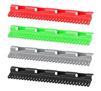 Lot de 4 pinces à chaussettes multifonctionnelles et pratiques - Cintres pour chaussettes - Séchoir à chaussettes en plastique - Convient pour les sous-vêtements, chaussettes, cravates