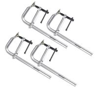 Lot de 4 pinces à vis, type F, dimensions 300 x 120 mm, outils pour le travail du bois
