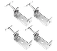 Lot de 4 pinces de serrage robustes en acier inoxydable 304 pour la menuiserie