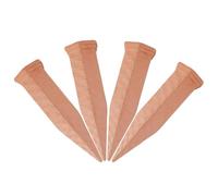 Lot de 4 piquets d'arrosage automatique pour extérieures et intérieures avec arrosage lent avec argile, pour l'extérieur et l'intérieur