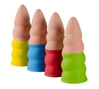 Lot de 4 piquets d'irrigation pour en terre cuite - Piquets d'irrigation - Pour intérieur et extérieur, pelouse, serre, lit surélevé, patio, balcon