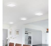 Lot de 4 plafonniers LED ALU luminaire encastrable blanc salon couchage travail salle d'éclairage lampe d'entrée