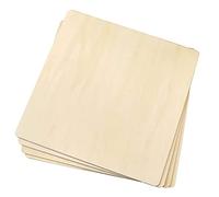 Lot de 4 planches de contreplaqué en bois artisanal, feuilles de tilleul pour projets de bricolage, dessin, peinture, projets de gravure sur bois, feuilles de bois pour travaux manuels, grand format