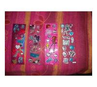 LOT DE 4 PLANCHES de différents Models d'AUTOCOLLANTS STICKERS NEUFS à l'éffigie des personnages et autres logos MONSTER HIGH G